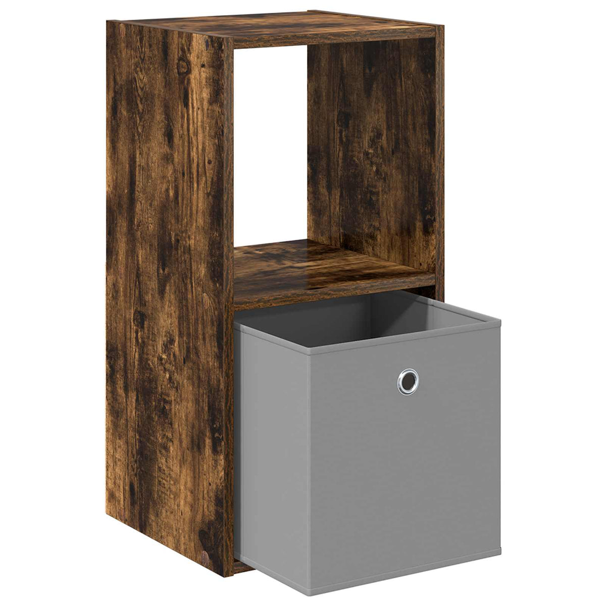 vidaXL Bedside Table 2 pcs Smoked Oak 35 x 32 x 68.5 cm