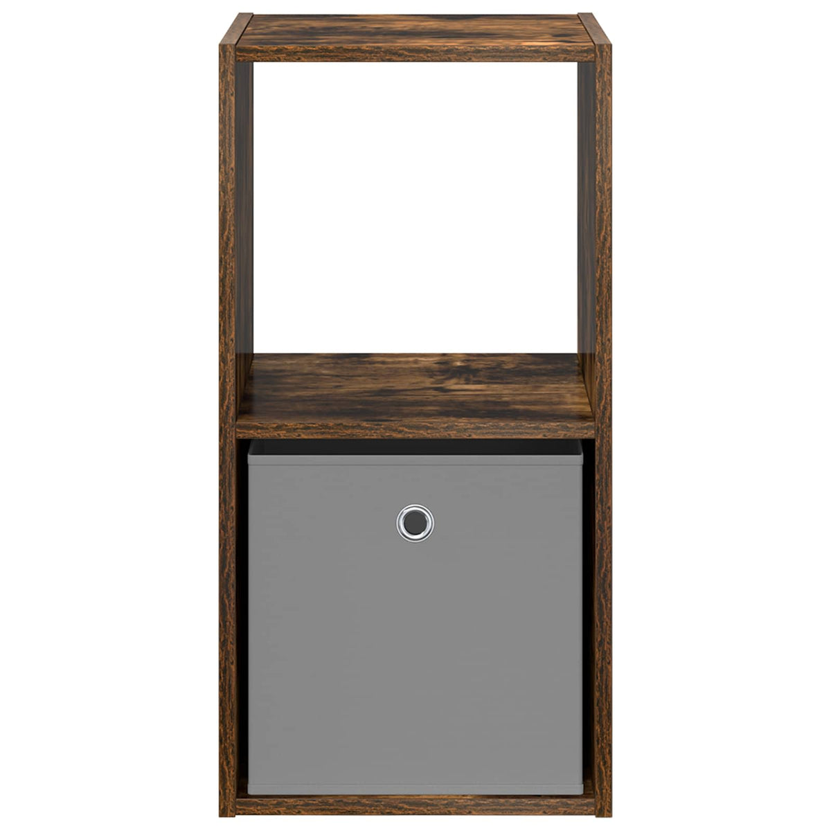 vidaXL Bedside Table 2 pcs Smoked Oak 35 x 32 x 68.5 cm