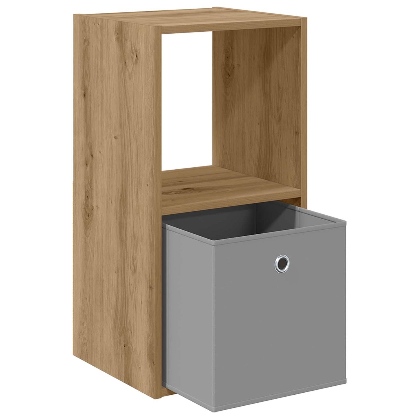 vidaXL Bedside Table Artisan Oak 35 x 32 x 68.5 cm Engineered Wood