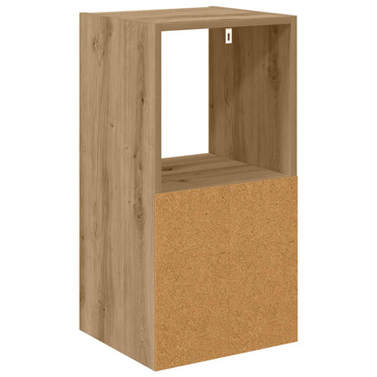 vidaXL Bedside Table Artisan Oak 35 x 32 x 68.5 cm Engineered Wood