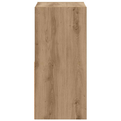 vidaXL Bedside Table Artisan Oak 35 x 32 x 68.5 cm Engineered Wood