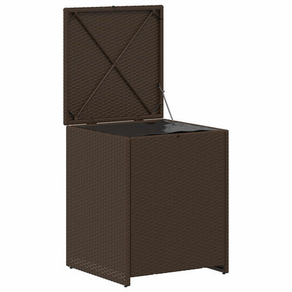 vidaXL Cushion Box 55 x 55 x 69 cm steel