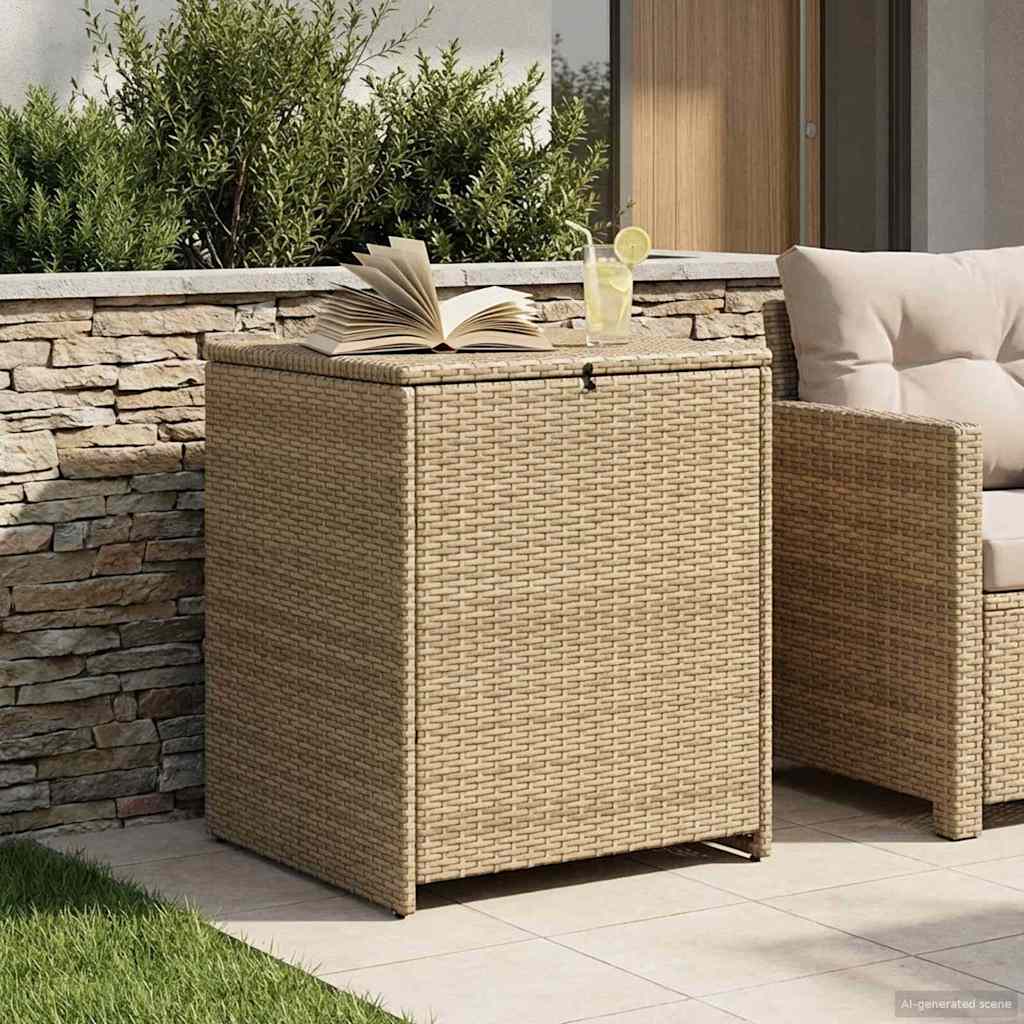 vidaXL Cushion Box 55 x 55 x 69 cm steel