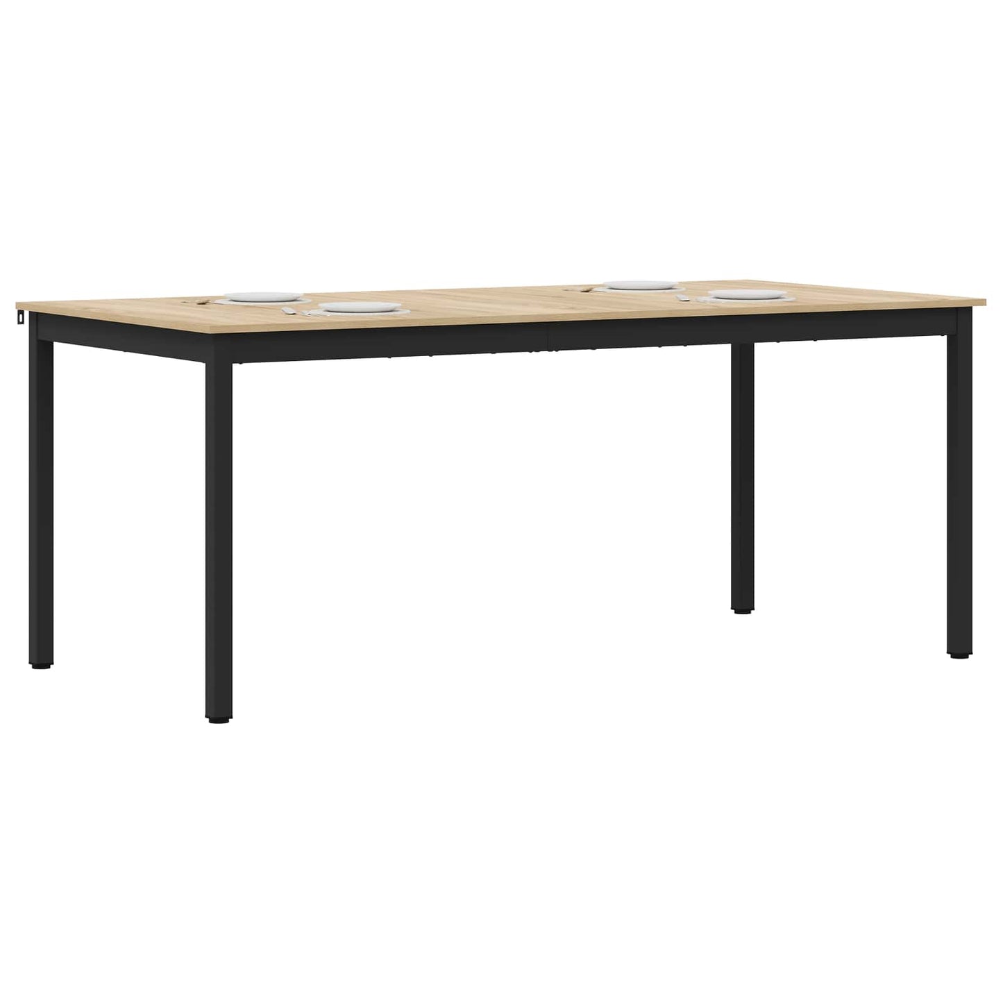 vidaXL Dining Tables 2 pcs 180 x 90 x 75 cm Engineered Wood