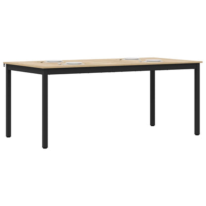 vidaXL Dining Tables 2 pcs 180 x 90 x 75 cm Engineered Wood