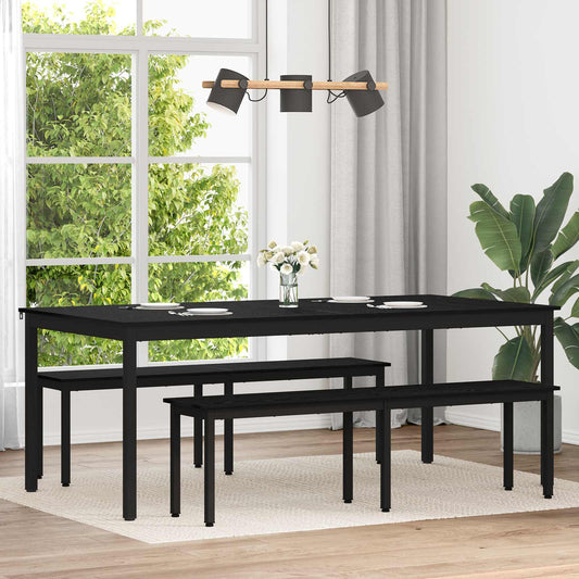 vidaXL Dining Tables 2 pcs 200 x 100 x 75 cm Engineered Wood