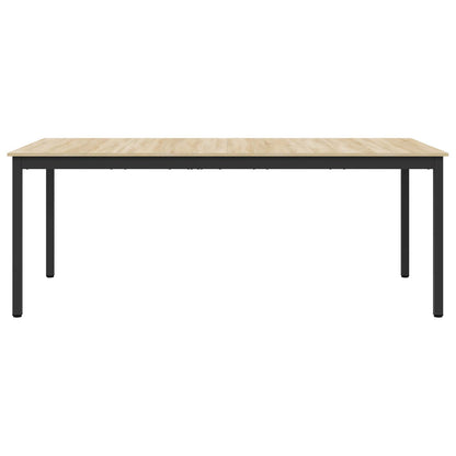 vidaXL Dining Tables 2 pcs 200 x 100 x 75 cm Engineered Wood