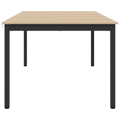 vidaXL Dining Tables 2 pcs 200 x 100 x 75 cm Engineered Wood