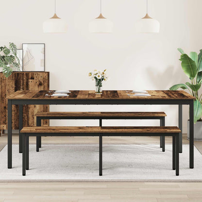 vidaXL Dining Tables 2 pcs 200 x 100 x 75 cm Engineered Wood