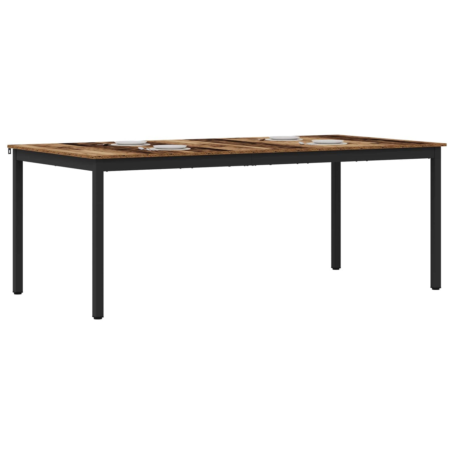 vidaXL Dining Tables 2 pcs 200 x 100 x 75 cm Engineered Wood