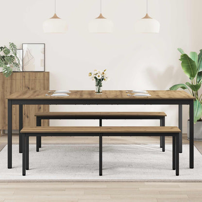 vidaXL Dining Tables 2 pcs 200 x 100 x 75 cm Engineered Wood