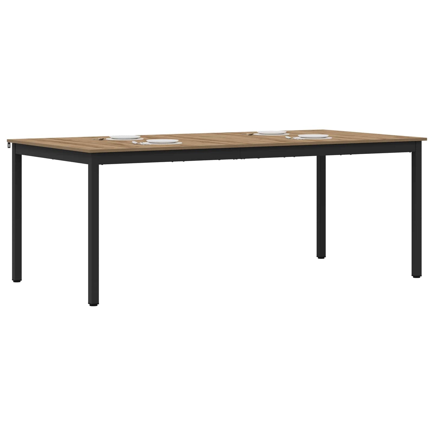 vidaXL Dining Tables 2 pcs 200 x 100 x 75 cm Engineered Wood