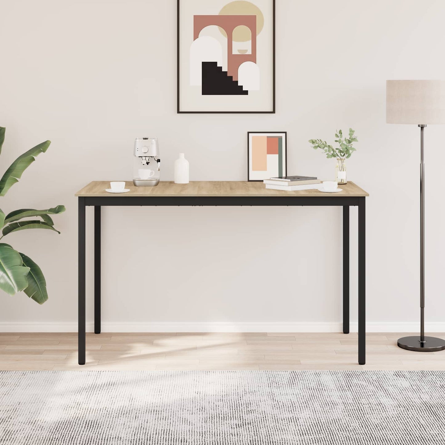 vidaXL Standing Bar Table Engineered Wood