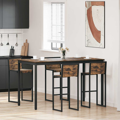 vidaXL Standing Bar Table Engineered Wood