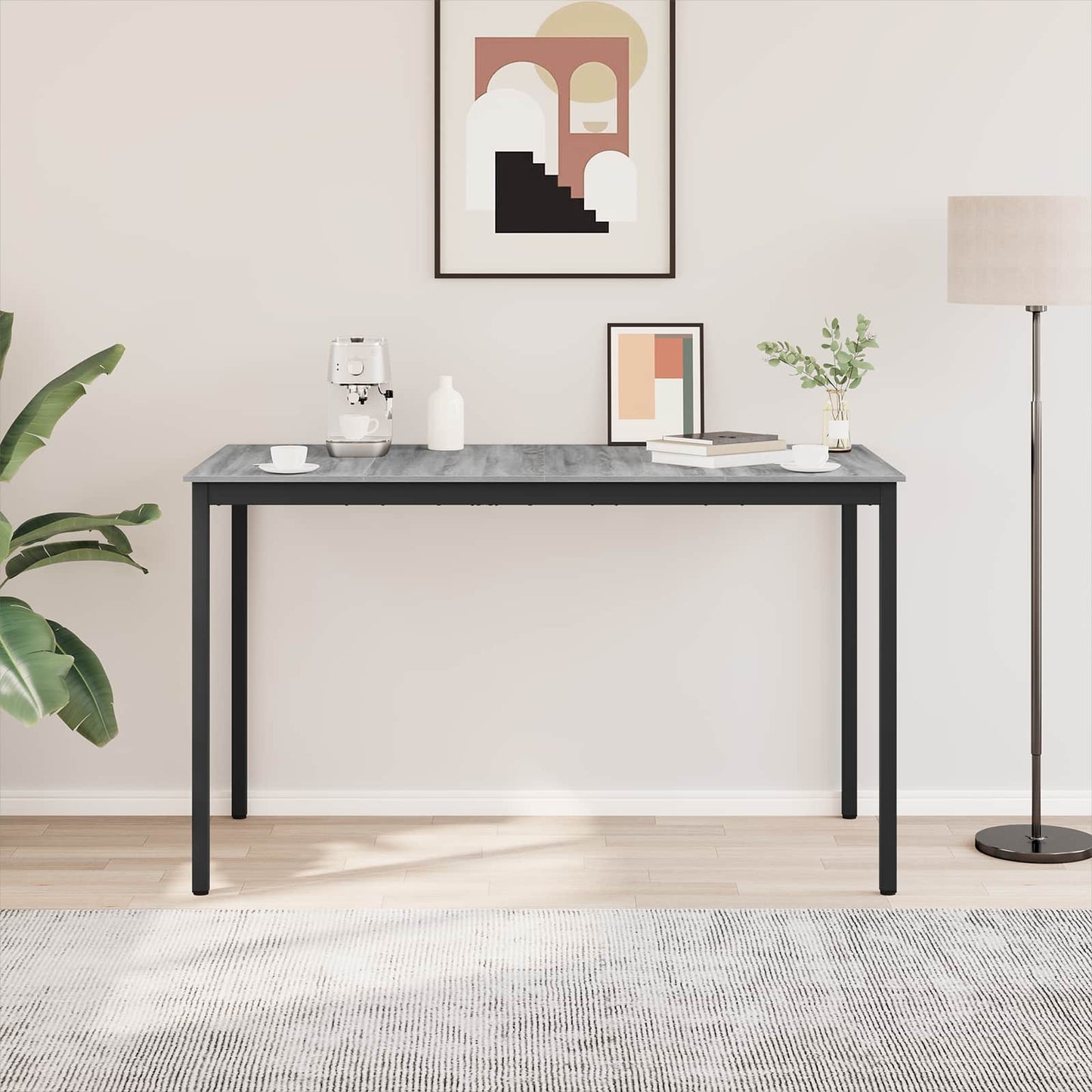 vidaXL Standing Bar Table Engineered Wood
