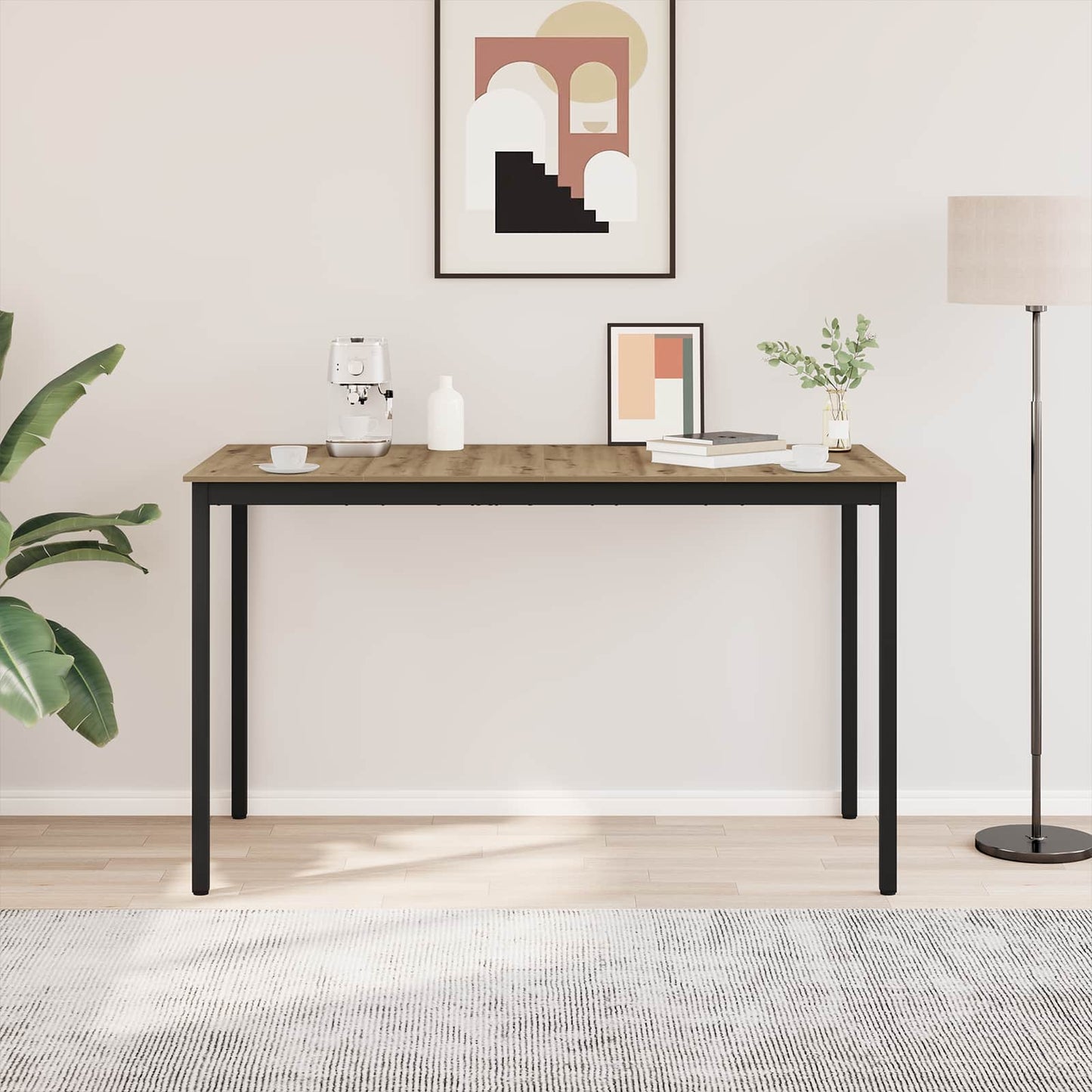 vidaXL Standing Bar Table Engineered Wood