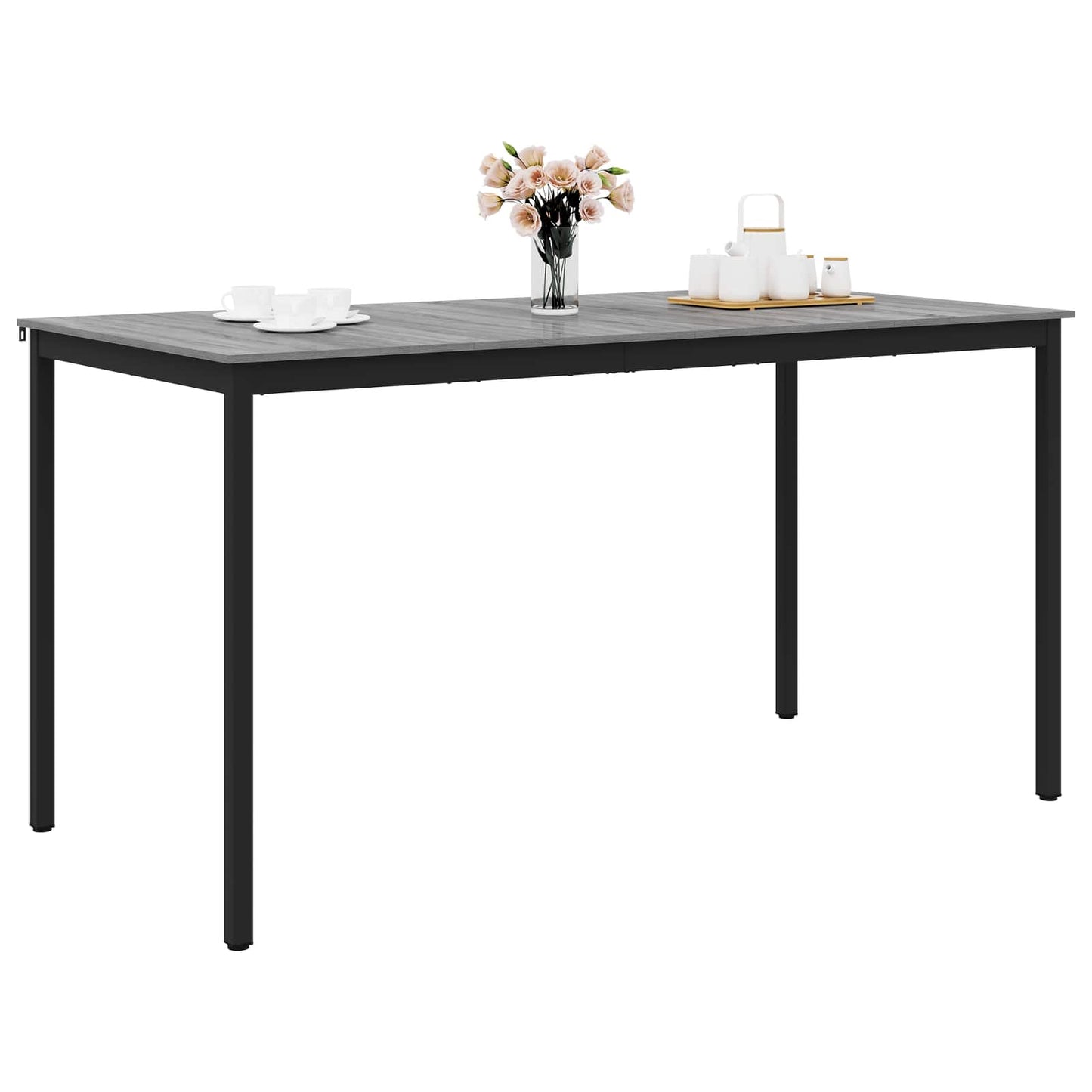 vidaXL Standing Bar Table Engineered Wood