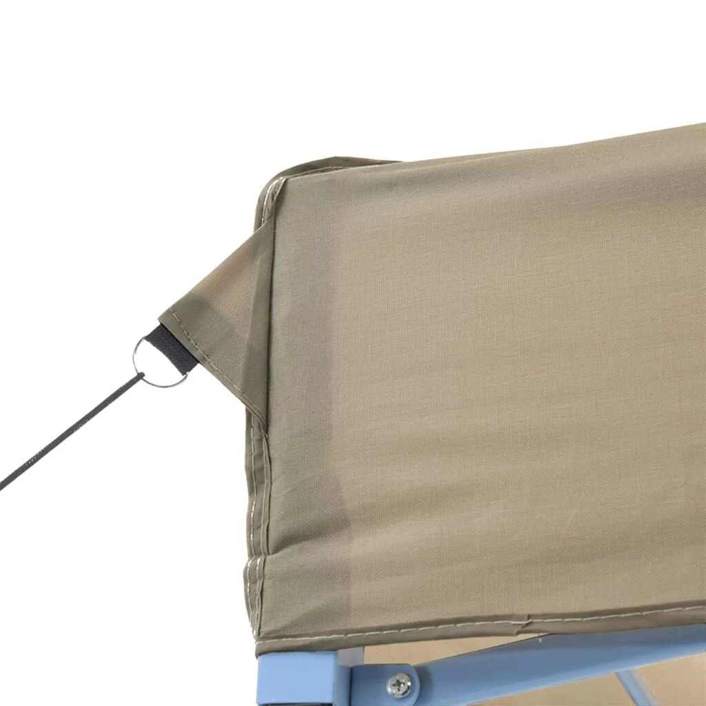 vidaXL Party Tent Pop-up Taupe 580 x 292 x 315 cm Oxford Fabric
