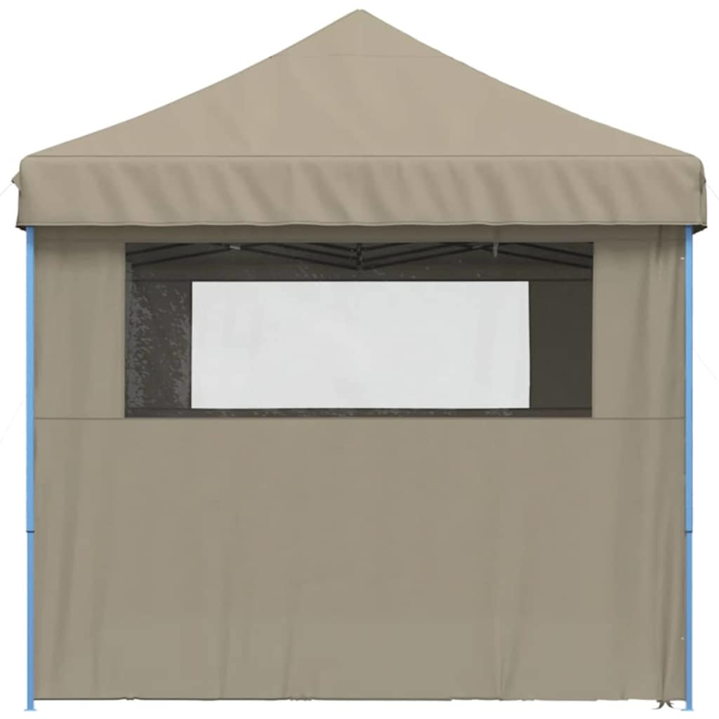 vidaXL Party Tent Pop-up Taupe 580 x 292 x 315 cm Oxford Fabric