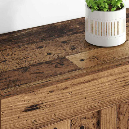vidaXL Wall-mounted Cabinet 2 pcs Old Wood 69.5 x 34 x 90 cm