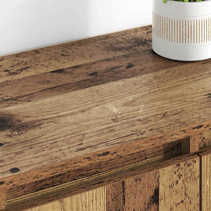 vidaXL Sideboards 2 pcs Old Wood 60 x 35 x 70 cm Engineered Wood