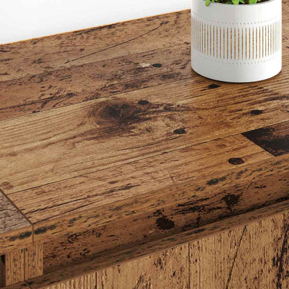 vidaXL Sideboards 2 pcs Old Wood 60 x 35 x 70 cm Engineered Wood