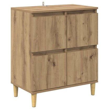 vidaXL Sideboards 3 pcs Artisan Oak 60 x 35 x 70 cm Engineered Wood