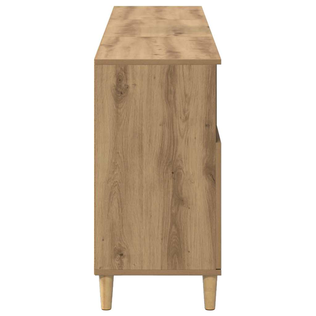 vidaXL Sideboards 3 pcs Artisan Oak 60 x 35 x 70 cm Engineered Wood