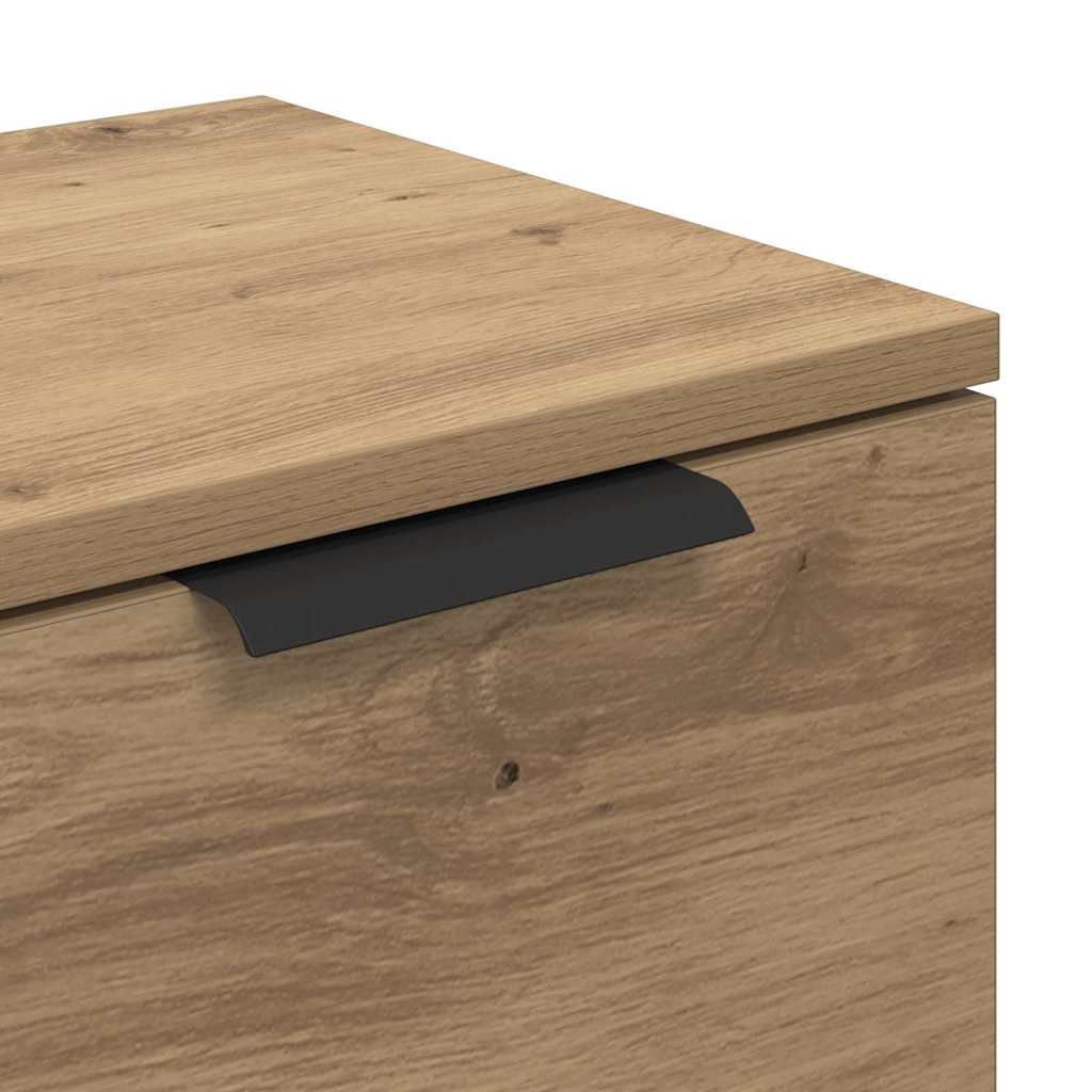 vidaXL Sideboards 2 pcs Artisan Oak 60 x 30 x 70 cm Engineered Wood