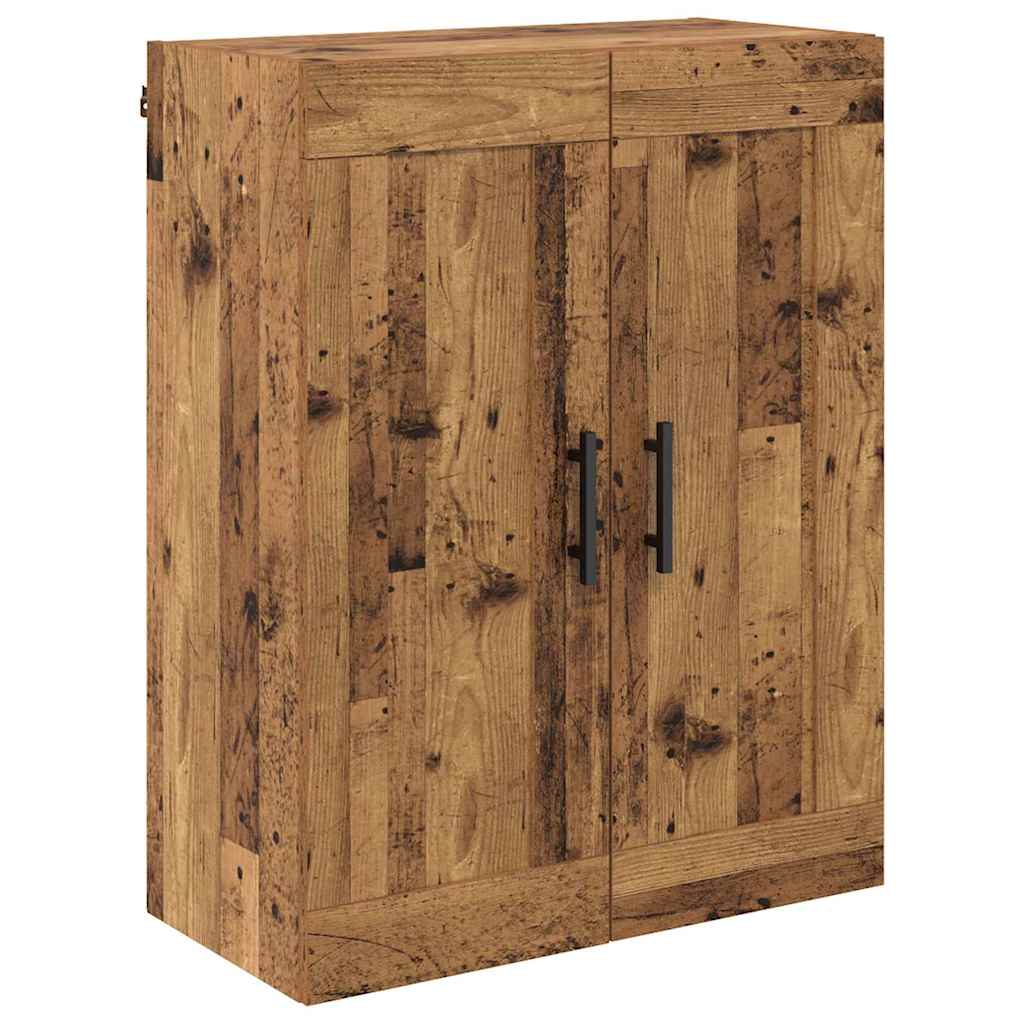 vidaXL Highboard Old Wood 69.5 x 34 x 180 cm Engineered Wood