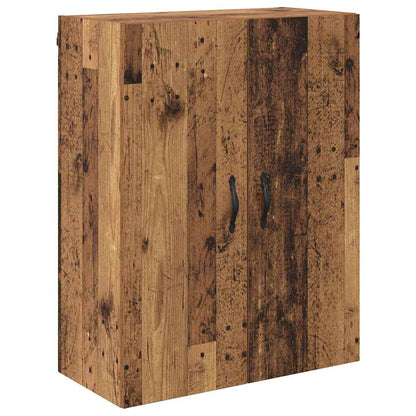 vidaXL Highboard with Drawer 2 pcs Old Wood Engineered Wood