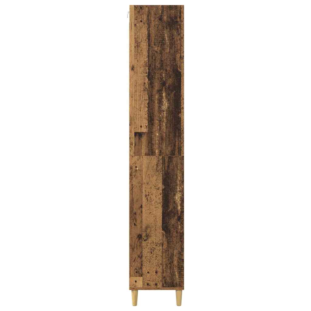 vidaXL Highboard Old Wood 69.5 x 32.5 x 180 cm Engineered Wood