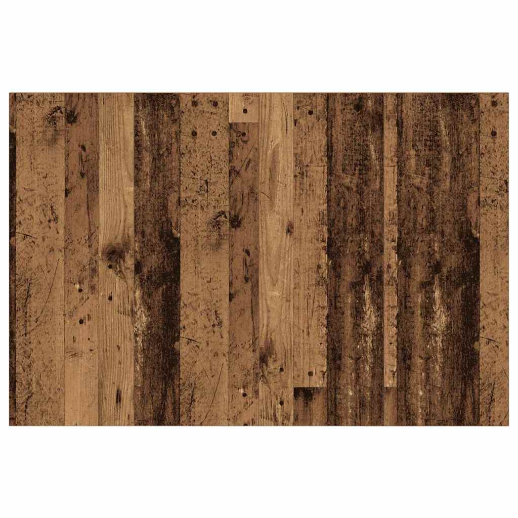 vidaXL Headboard with Cabinet 3 pcs Old Wood Engineered Wood