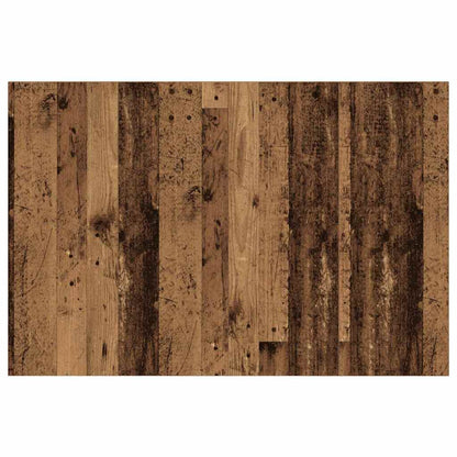 vidaXL Headboard with Cabinet 3 pcs Old Wood Engineered Wood
