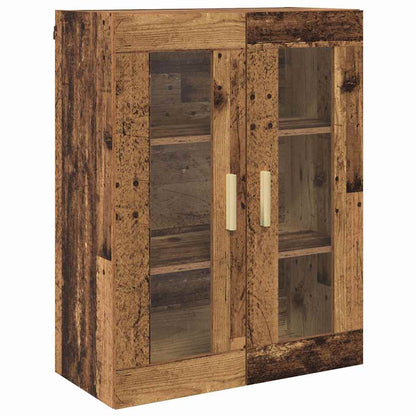 vidaXL Highboard Old Wood 69.5 x 34 x 180 cm Engineered Wood