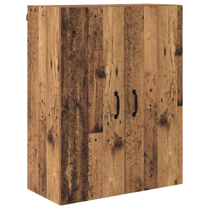 vidaXL Highboard Old Wood 69.5 x 34 x 180 cm Engineered Wood