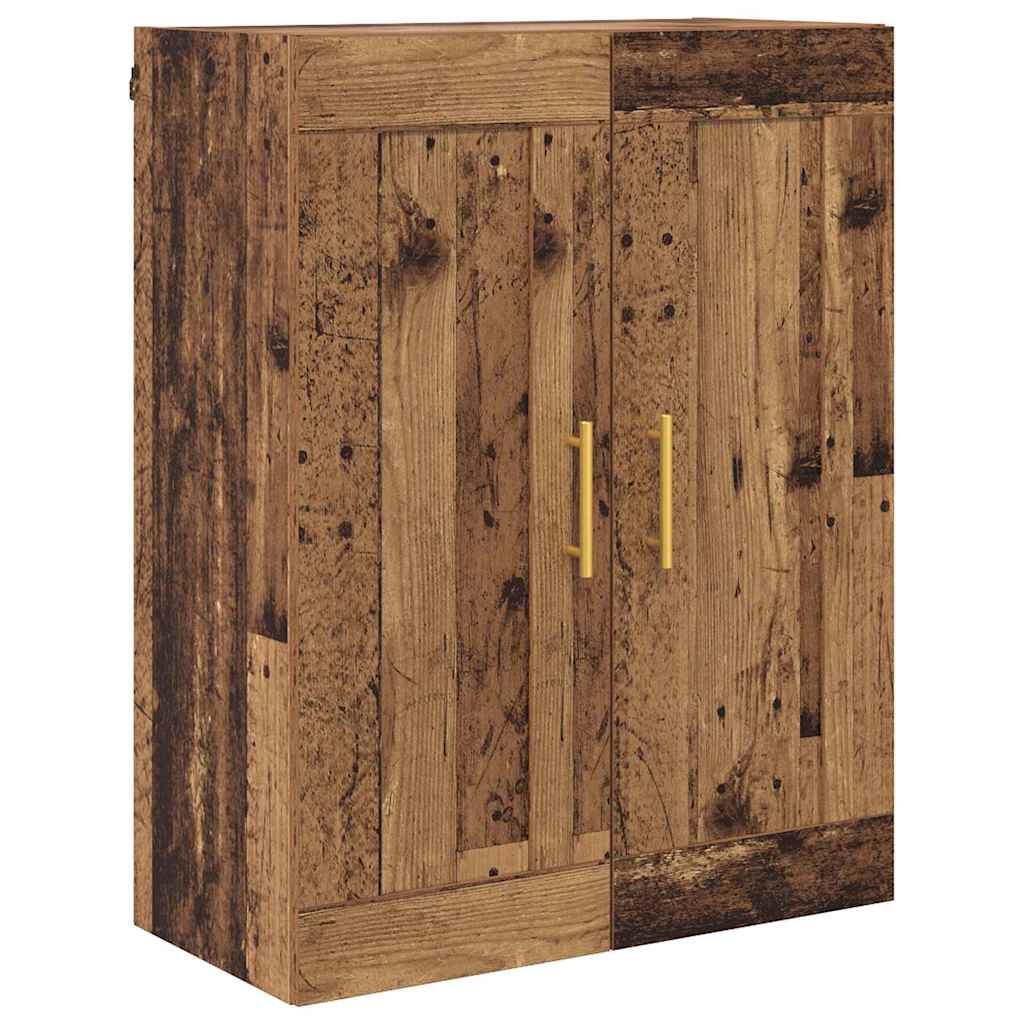 vidaXL Highboard Old Wood 69.5 x 34 x 180 cm Engineered Wood