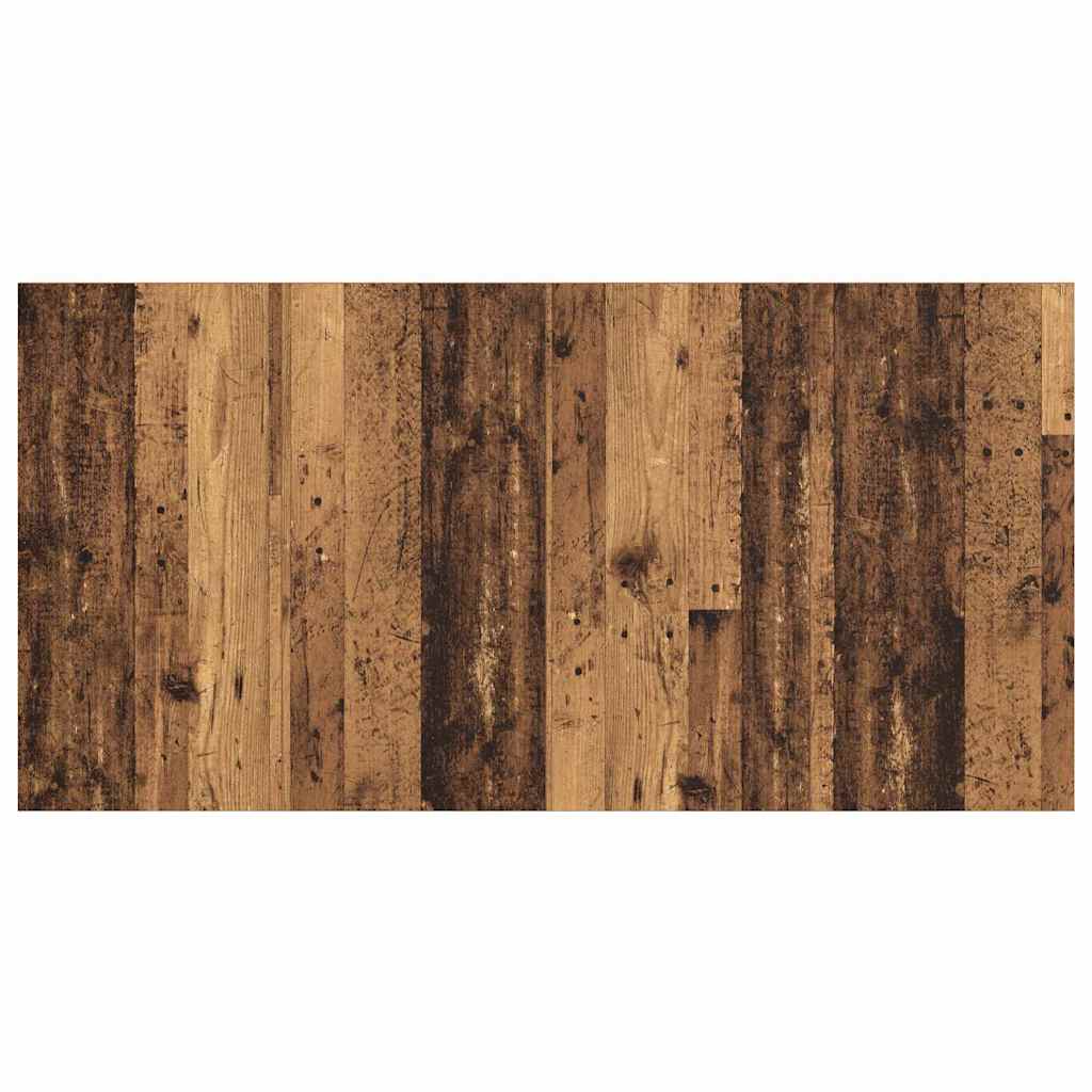 vidaXL Headboard with Cabinet 3 pcs Old Wood Engineered Wood