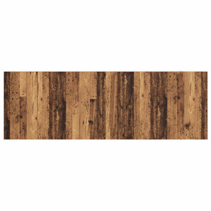 vidaXL Headboard with Cabinet 3 pcs Old Wood Engineered Wood