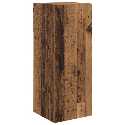 vidaXL Highboard Old Wood 34.5 x 34 x 180 cm Engineered Wood