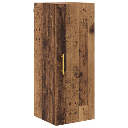 vidaXL Highboard 2 pcs Old Wood Engineered Wood