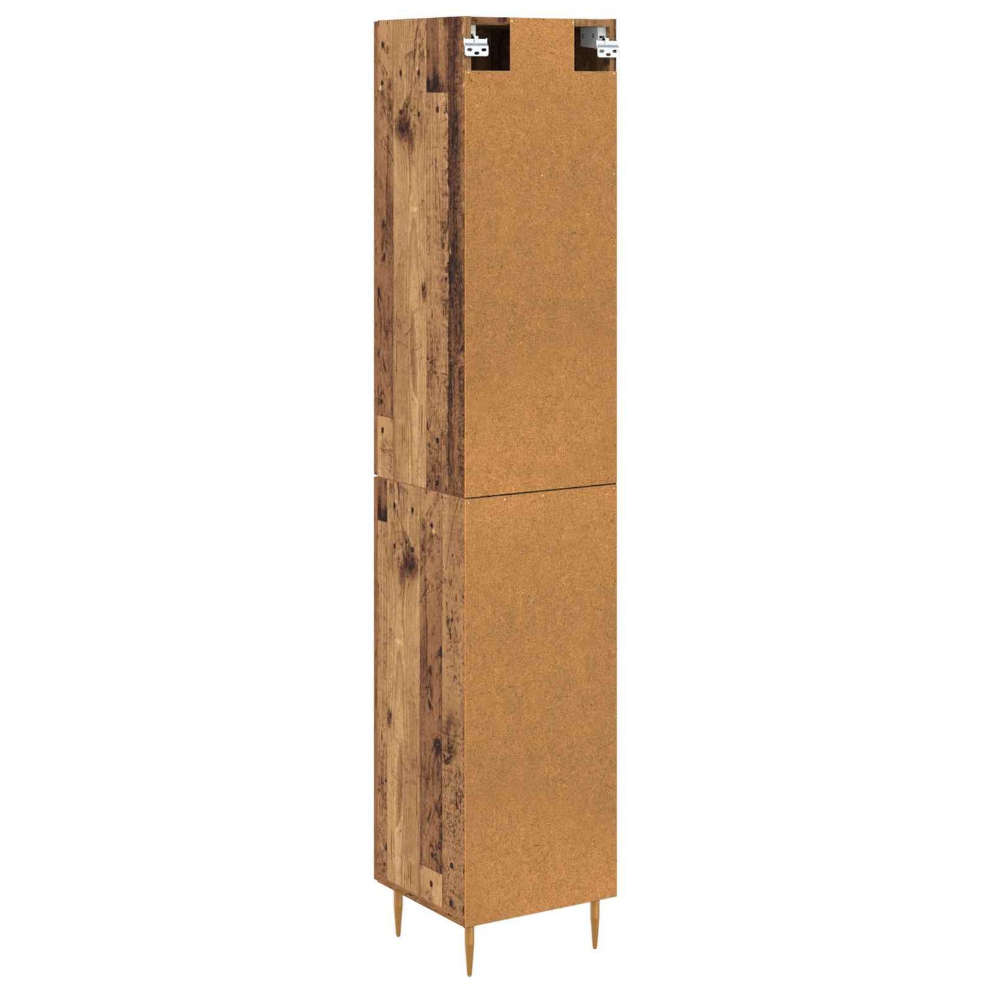 vidaXL Highboard 2 pcs Old Wood Engineered Wood