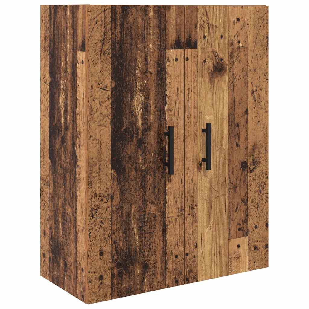vidaXL Highboard with Drawer 2 pcs Old Wood 69.5 x 34 x 180 cm