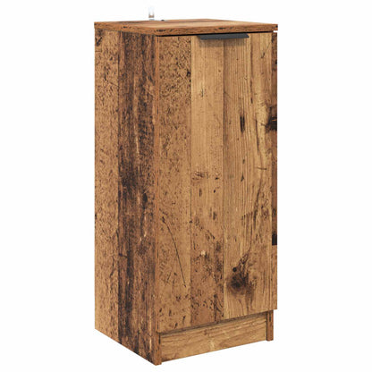 vidaXL Sideboard with Drawer 3 pcs Old Wood Engineered Wood