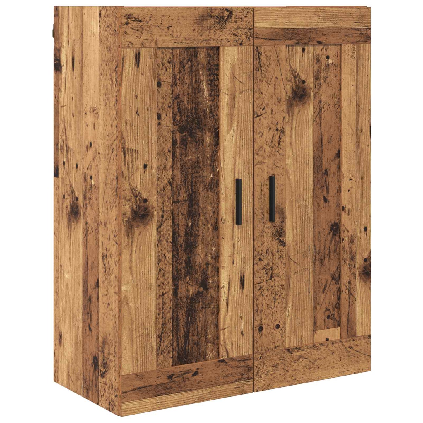 vidaXL Highboard with Drawer 2 pcs Old Wood Engineered Wood