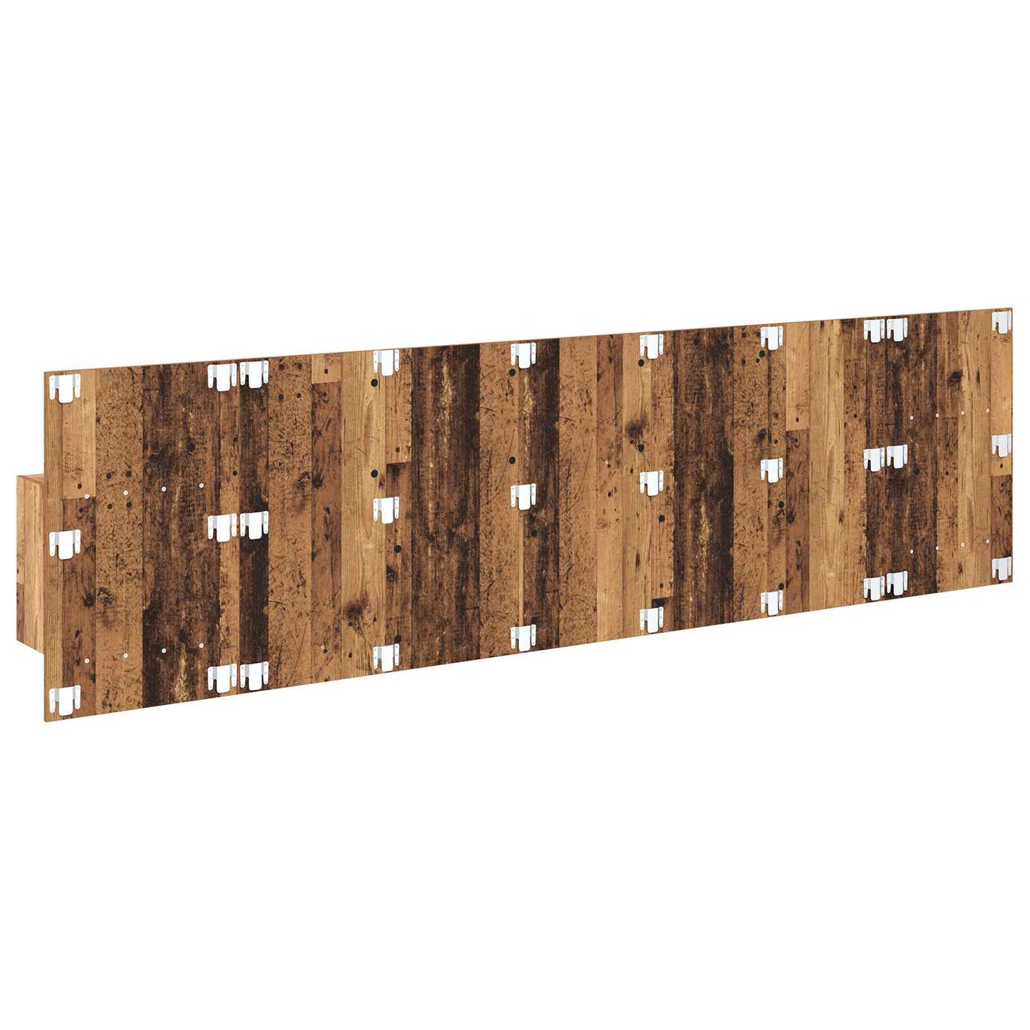 vidaXL Headboard with Cabinet 3 pcs Old Wood Engineered Wood