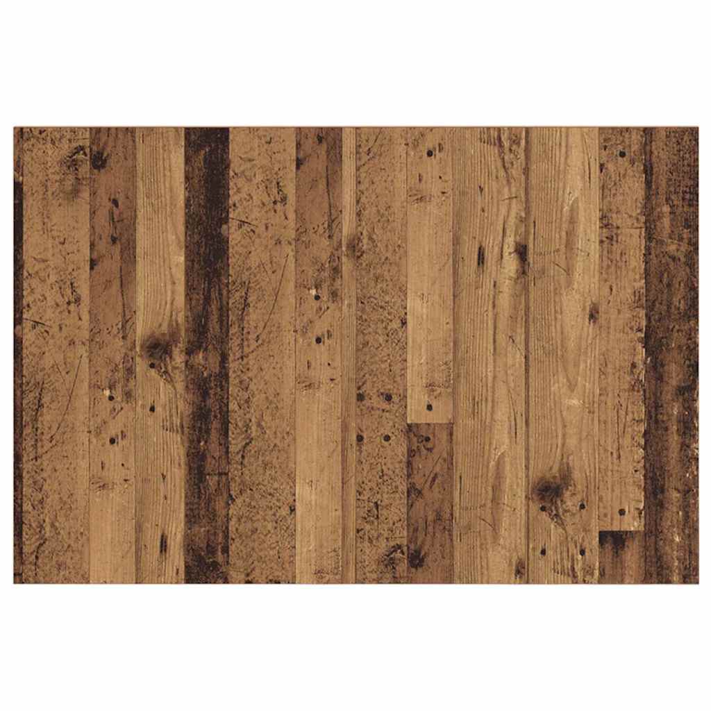 vidaXL Headboard with Cabinet 3 pcs Old Wood Engineered Wood
