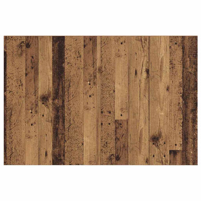 vidaXL Headboard with Cabinet 3 pcs Old Wood Engineered Wood