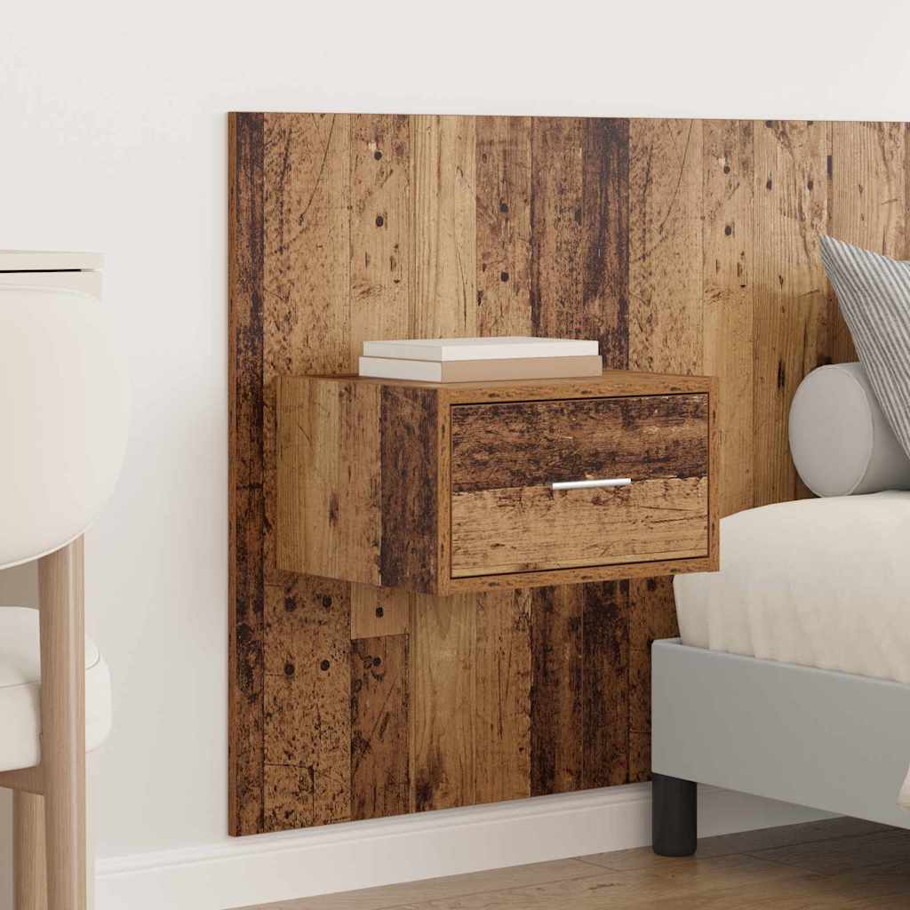 vidaXL Headboard with Cabinet 3 pcs Old Wood Engineered Wood