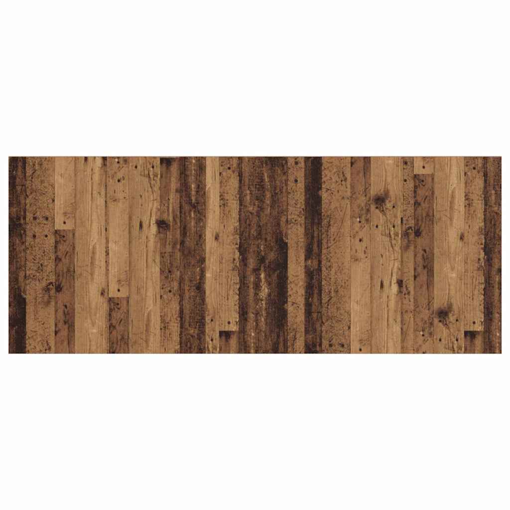 vidaXL Headboard with Cabinet 3 pcs Old Wood Engineered Wood